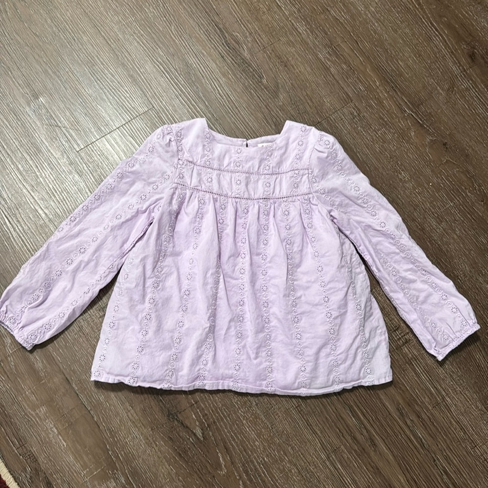 Cat & Jack Girls Light Purple long Sleeve Size 6/6x